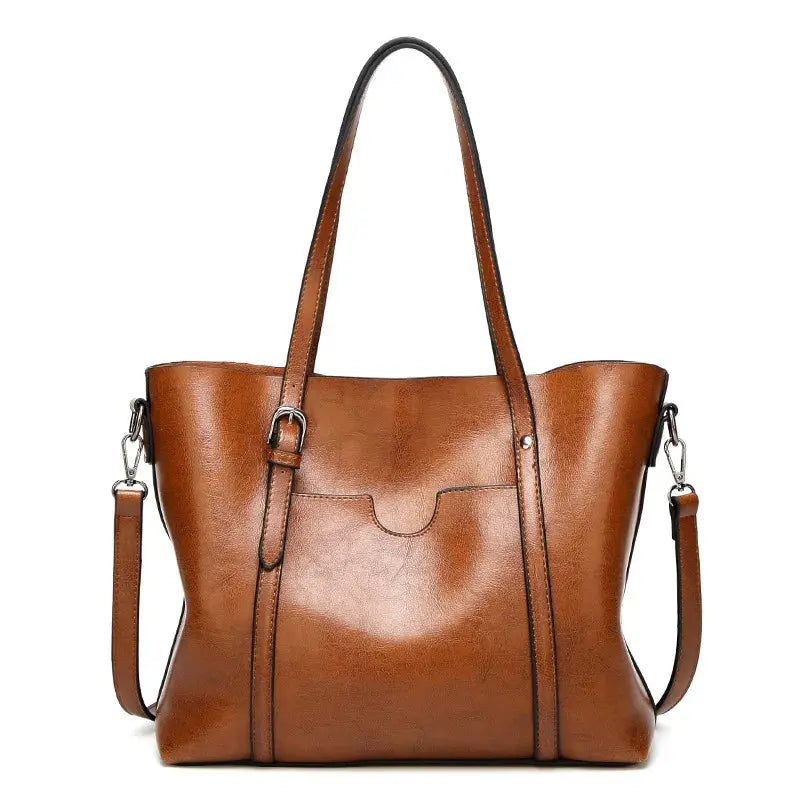 Kelley's Verfijnde Elegantie | Luxe Leren Handtas