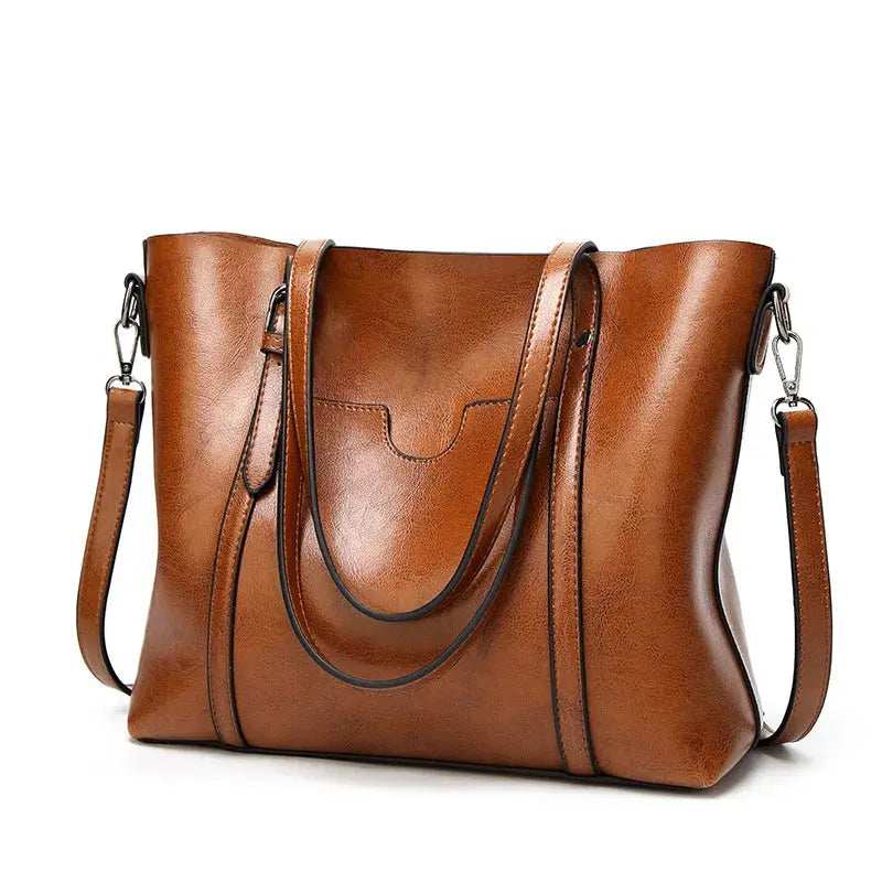 Kelley's Verfijnde Elegantie | Luxe Leren Handtas