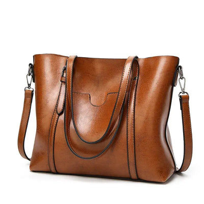 Kelley's Verfijnde Elegantie | Luxe Leren Handtas