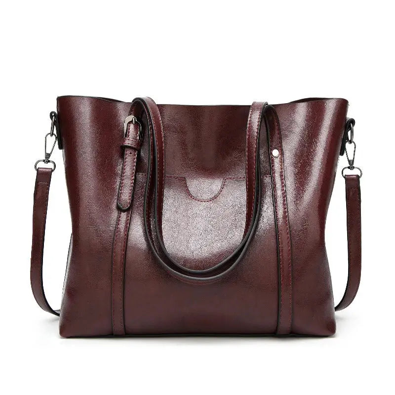 Kelley's Verfijnde Elegantie | Luxe Leren Handtas