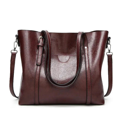 Kelley's Verfijnde Elegantie | Luxe Leren Handtas
